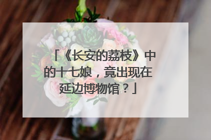 《长安的荔枝》中的十七娘，竟出现在延边博物馆？