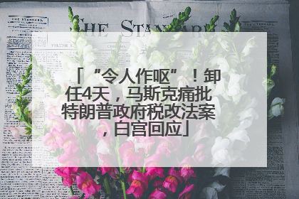 “令人作呕”！卸任4天，马斯克痛批特朗普政府税改法案，白宫回应
