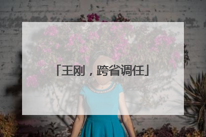 王刚，跨省调任