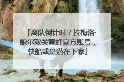 离队倒计时？拉梅洛·鲍尔取关黄蜂官方账号，快船或是潜在下家
