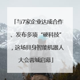 与7家企业达成合作、发布多项“硬科技”，这场具身智能机器人大会蓉城启幕