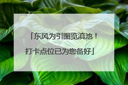 东风为引图览滇池！打卡点位已为您备好