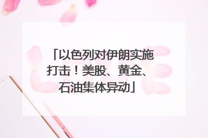 以色列对伊朗实施打击！美股、黄金、石油集体异动