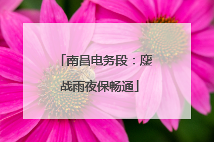 南昌电务段：鏖战雨夜保畅通