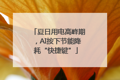 夏日用电高峰期，AI按下节能降耗“快捷键”