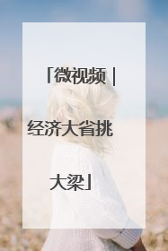 微视频｜经济大省挑大梁