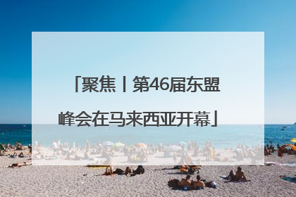 聚焦丨第46届东盟峰会在马来西亚开幕