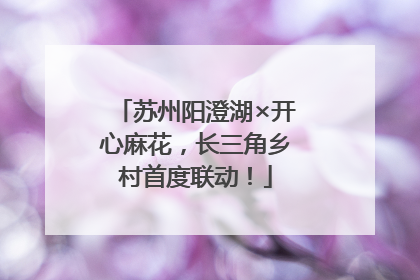 苏州阳澄湖×开心麻花，长三角乡村首度联动！