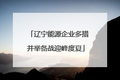 辽宁能源企业多措并举备战迎峰度夏